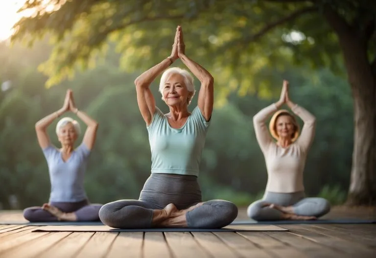 Photo article Yoga Sénior