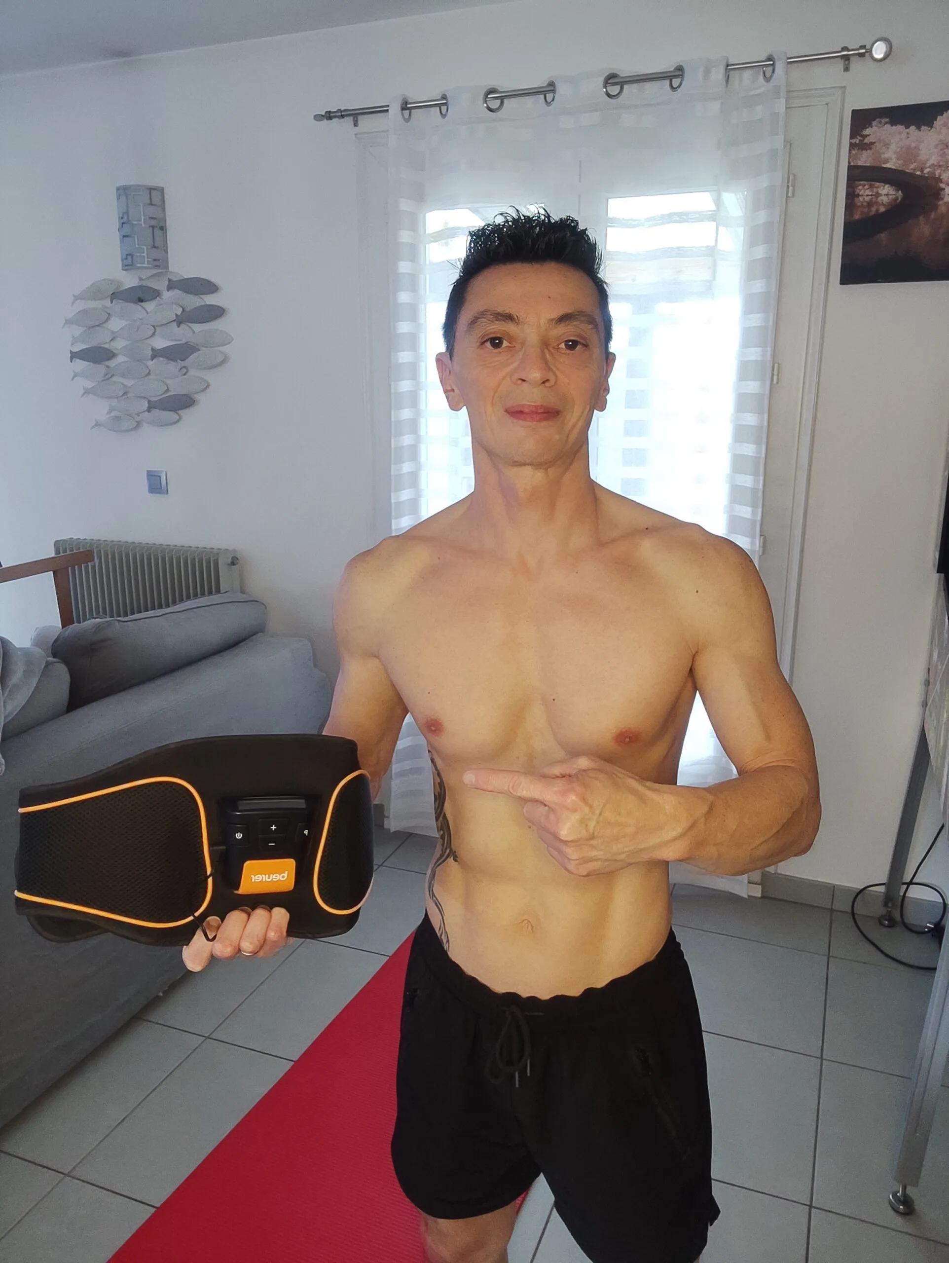test ceinture EMS BEURER EM 37