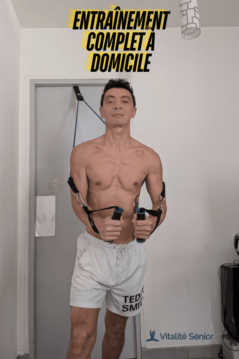 Exercice pectoraux avec le pack élite de Smartworkout