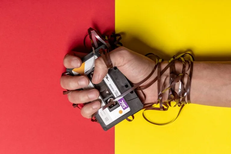 Cassette audio années 80